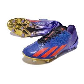 adidas X Crazyfast + FG Salah Egyptian Nights - Purple Rush_Solar Red_Victory Blue