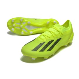 Adidas X SPEEDPORTAL.1 FG Soccer Cleats - Solar Yellow Black