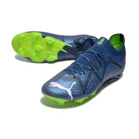 Puma Future Ultimate FG - Persian Blue White Pro Green