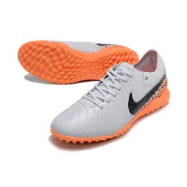 Nike Tiempo Legend X PRO TF 'Safari' - Grey Black Orange Volt