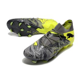 Puma Future 7 Ultimate FG Rush - Strong Gray Cool Dark Gray Electric Lime