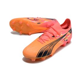 Puma Ultra Ultimate FG Orange Pink Black