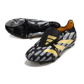 adidas Predator Elite Fold-over Tongue FG Gray Black Yellow