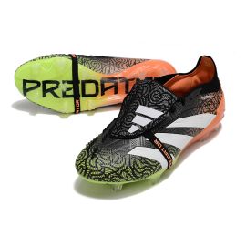 adidas Predator Elite Fold-over Tongue FG White Black Volt