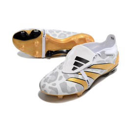 adidas Predator Elite Fold-over Tongue FG White Gold Black