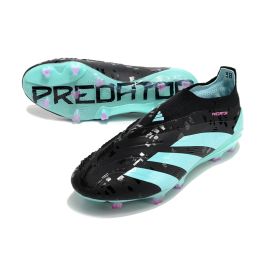 Adidas Predator Elite Laceless FG Black Green