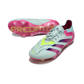 adidas Predator Elite FG Stellar Icon - Almost Blue Lucid Pink Semi Solar Yellow