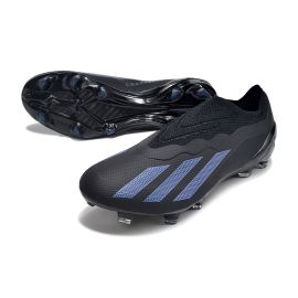 adidas X Crazyfast .1 Laceless FG Nightstrike - Core Black