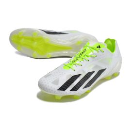 adidas X Crazyfast + FG Crazyrush - Footwear White Core Black Lucid Lemon