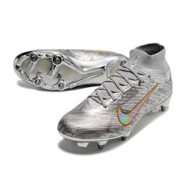 Nike Air Zoom Mercurial Superfly 9 Elite SG-PRO PLAYER EDITION XXV 25th Anniversary - Metallic Silver