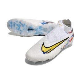 Nike Phantom GX Elite DF FG Harry Kane - White Gold Blue Multicolor