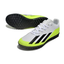 adidas X Crazyfast .3.1 TF Crazyrush - Footwear White Core Black Lucid Lemon