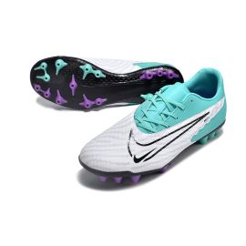 Nike Phantom GX Academy AG Soccer Cleats - Hyper Turquoise Fuchsia Dream White Black