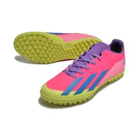 adidas X Crazyfast .4 TF Korean Nights Son - Lucid Lemon Royal Blue Pink