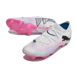 Puma Future Ultimate FG White Pink Blue Black