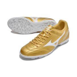 Mizuno Monarcida Neo Ckassic TF Soccer Cleats - Gold White