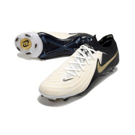 Nike Phantom GX 2 Elite FG - White Black Metallic Gold Coin