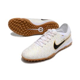 Nike Tiempo Legend X Academy TF - White Metallic Gold Black