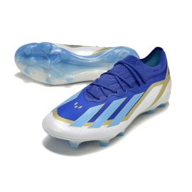 Adidas X Crazyfast Messi Elite FG Spark Gen10s - Lucid Blue Blue Burst Footwear White