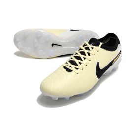 Nike Tiempo Legend X Elite FG Lemonade Metallic Gold Coin Black