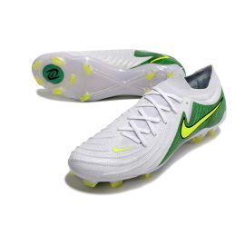 Nike Phantom GX II Elite FG White Green Volt